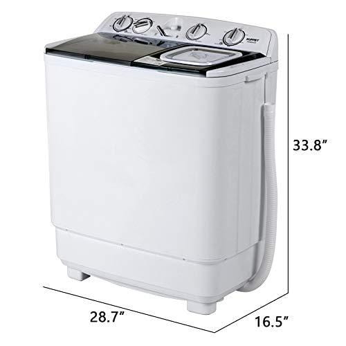 KUPPET Mini Portable Washing Machine for Compact Laundry, 11lbs