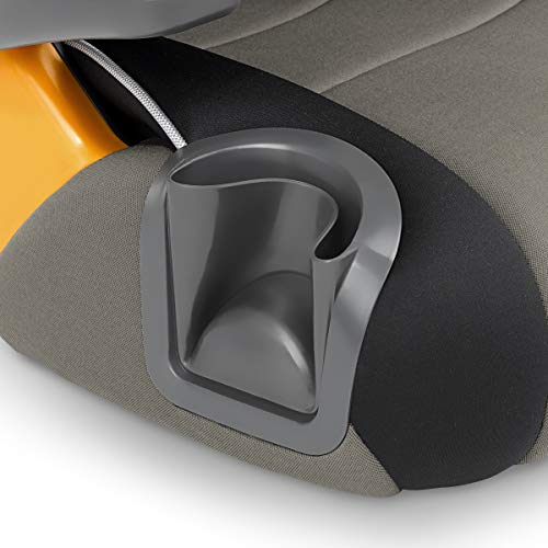 Chicco KidFit Zip 2-in-1 Belt Positioning Booster Car Seat, Steel Grey