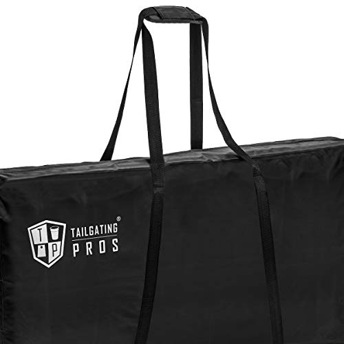 Tailgating Pros Cornhole Board Carrying Case 4'x2' Regulation Size (Heavy-Duty Material)