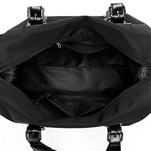 Men's Travel Large Capacity Luggage H bags Oxford Duffle Bags Folding Bag Red tape-Big size