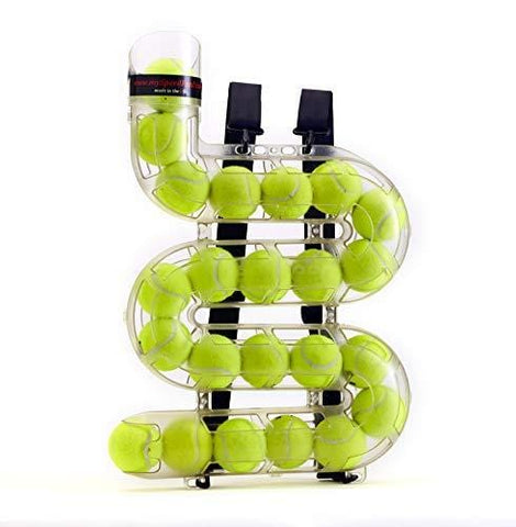 SPEEDFEED Tennis Ball Feeder Training Tool Convenient Ball Storage Device | Alternative to Stationary Ball Baskets | Holds 23 Tennis Balls | Made in USA | 20.25” x 14” x 3.25