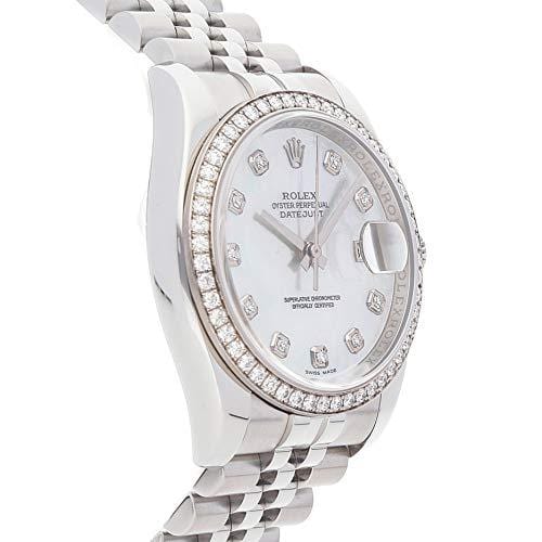 Rolex Datejust Mechanical (Automatic) Mother-of-Pearl Dial Womens Watch 116244 (Certified Pre-Owned)