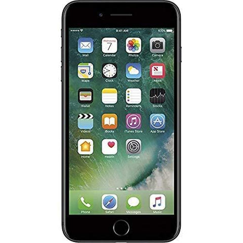 Apple iPhone 7 Plus 128GB Unlocked GSM 4G LTE Quad-Core Smartphone w/ Dual 12MP Camera - Black (Renewed)