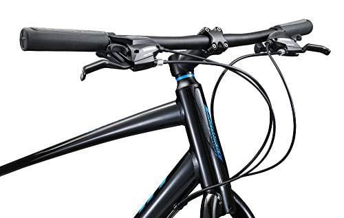 Schwinn Vantage F3 700c Sport Hybrid Road Bike with Flat Bar and Disc Brakes, 60cm/Extra Large Frame, Black