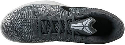 Nike Men's Mamba Rage Basketball Shoes Dark Grey/Black/Pure Platinum/White Size 11 M US