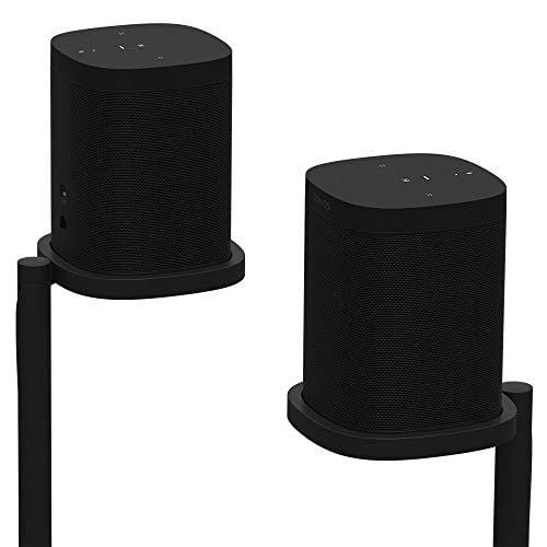 Pair of Sonos Stands for One and Play:1 (Black)