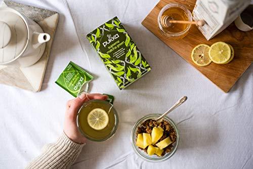 Pukka Herbs Organic Supreme Matcha Green Tea, 20 individually wrapped tea bags, 3Count