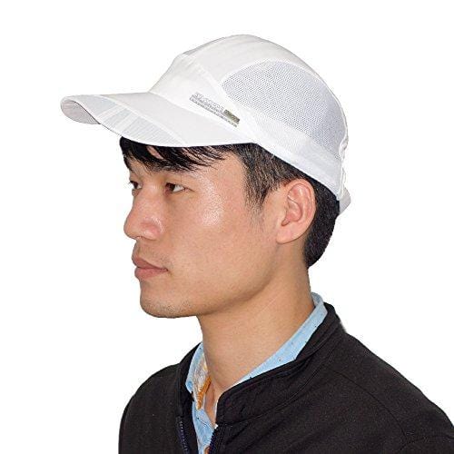 YING LAN Men's Autumn Outdoor Sport Baseball Hat Running Visor Sun Cap White