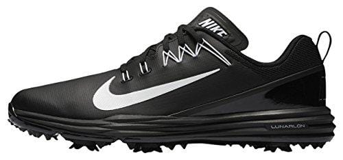 NIKE Men's Lunar Command 2 Golf Shoe, Black/White/Black, 10 M US
