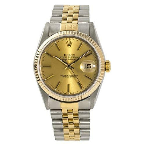 Rolex Datejust Automatic-self-Wind Male Watch 16223 (Certified Pre-Owned)