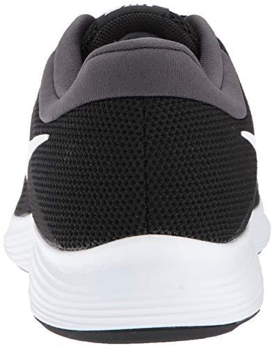 Nike Men's Revolution 4 Running Shoe, Black/White - Anthracite, 13 Wide US