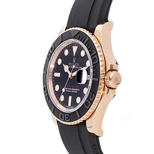 Rolex Yacht-Master Mechanical (Automatic) Black Dial Mens Watch 116655 (Certified Pre-Owned)