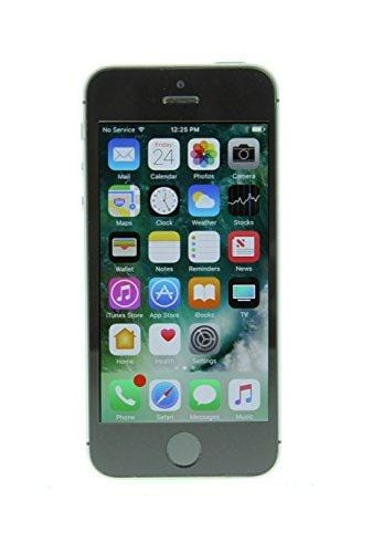 Apple iPhone SE, GSM Unlocked, 16GB - Space Gray (Renewed)