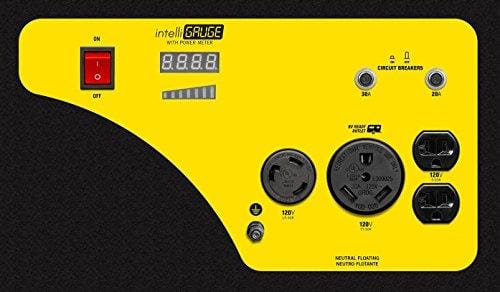 Champion 3800-Watt RV Ready Portable Generator with Wheel Kit