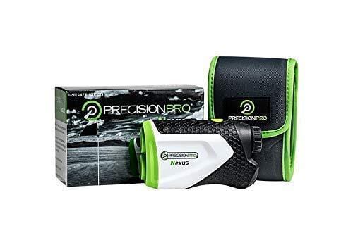 Precision Pro Golf, NEXUS Golf Rangefinder, Laser Golf Rangefinder with Pulse Vibration, 400 Yard Range, 6X Magnification