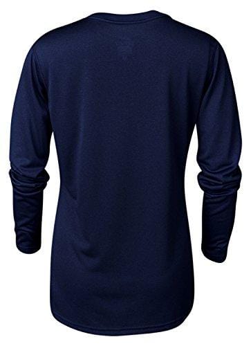 Nike Womens Dri-Fit Fitness Workout T-Shirt Navy S