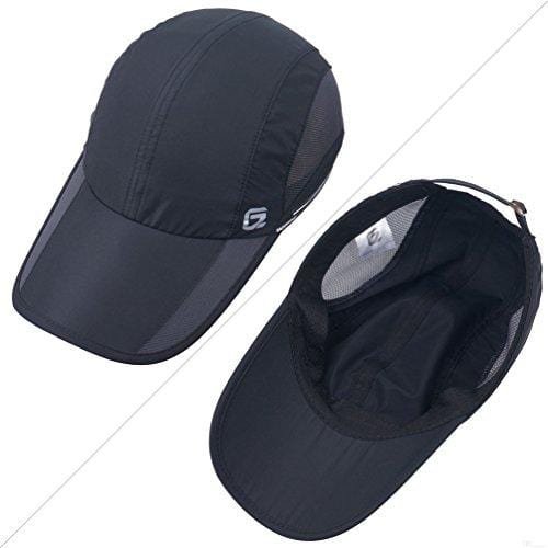 GADIEMKENSD Quick Dry Sports Hat Lightweight Breathable Soft Outdoor Run Cap (Classic Upgrade, Black) [product _type] GADIEMKENSD - Ultra Pickleball - The Pickleball Paddle MegaStore