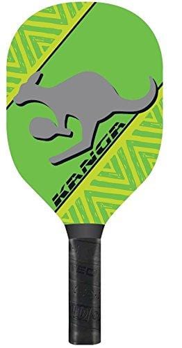 Kanga Pickleball Paddle, Portable Net and Ball Set (Includes Metal Frame + Net + 4 Kanga Wood Paddles + 4 Balls + Rules Sheet in Carry Bag) (3.0 - Green) [product _type] PickleballCentral - Ultra Pickleball - The Pickleball Paddle MegaStore