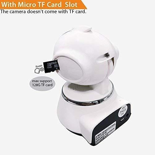 Home Security Camera, 1024P WiFi Dog Security Camera with Two-Way Audio, Motion Detection, Pan/Tilt, 2.4Ghz IP Surveillance Camera for Baby/Elder/Nanny/Pet Cat Monitoring