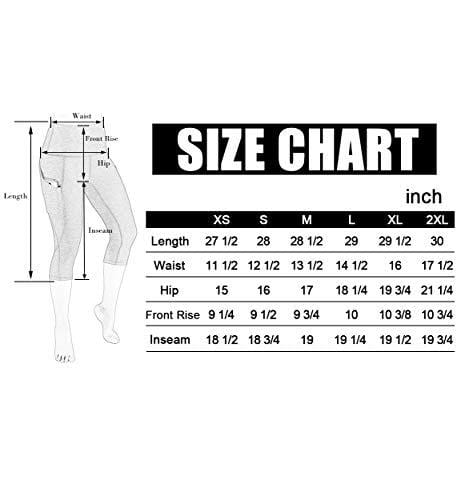 ODODOS High Waist Out Pocket Yoga Capris Pants Tummy Control Workout Running 4 Way Stretch Yoga Leggings,SpaceDyeWhite,Medium