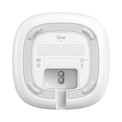 Sonos One, the powerful smart speaker with voice control built in (White)