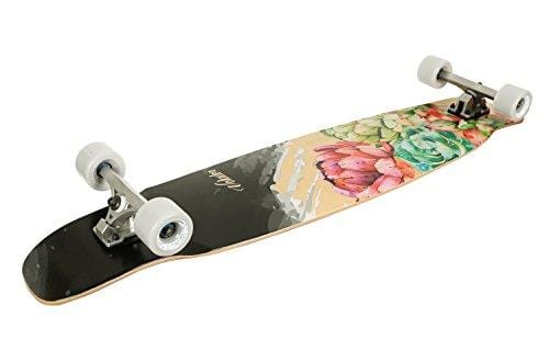 VOLADOR 46inch dancing longboard maple deck (Floral)