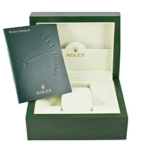 Rolex Ladys New Style Heavy Band Stainless Steel Datejust Model 179174 Jubilee Band 18K White Gold Fluted Bezel White Roman Dial