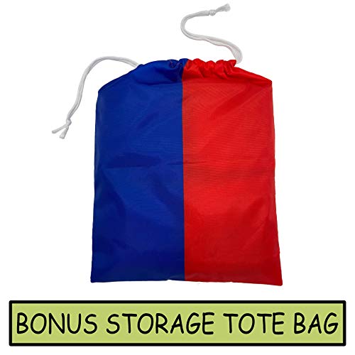 SPORT BEATS Cornhole Bags All Weather Cornhole Bean Bags Set of 8 for Cornhole Toss Games-Regulation Weight & Size-Includes Tote Bags