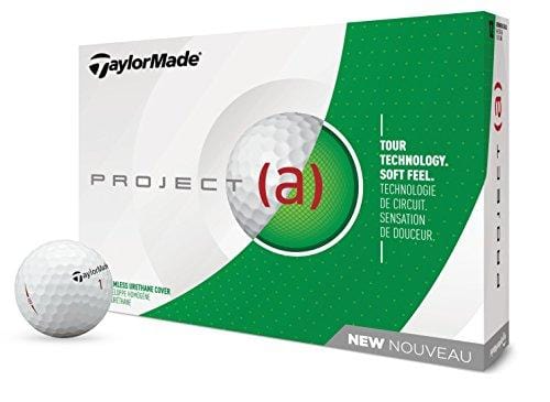 TaylorMade Project (a) Golf Balls, White (One Dozen)