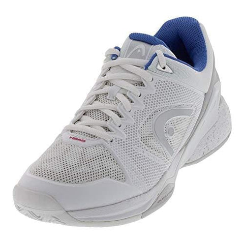HEAD Women's Revolt Pro 2.5 Tennis Shoes (White/Grey) (6 B(M) US)