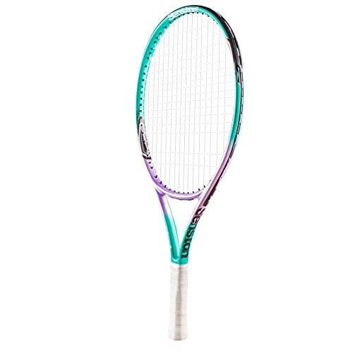 Senston 23" Junior Tennis Racket for Kids Children Boys Girls Tennis Racquet Blue with Racket Cover