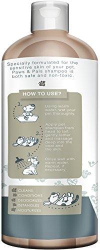 Natural Oatmeal Dog-Shampoo and Conditioner - 20oz Medicated Clinical Vet Formula Wash for All Pets Puppy & Cats - Made with Aloe Vera for Relieving Dry Itchy Skin