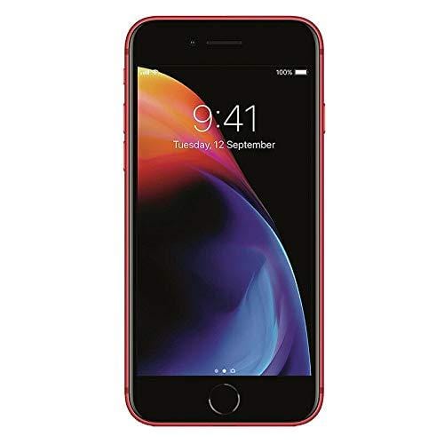 Apple iPhone 8, GSM Unlocked, 64GB - Red (Renewed)