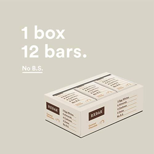 RXBAR Whole Food Protein Bar, Coconut Chocolate, 1.83oz Bars, 12 Count