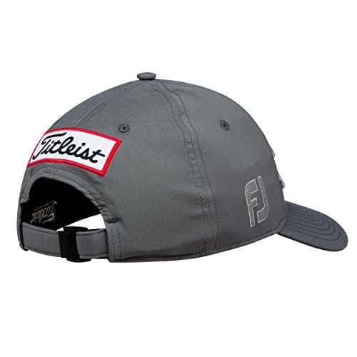 Titleist Men's Tour Performance Golf Hat, Charcoal/Grey