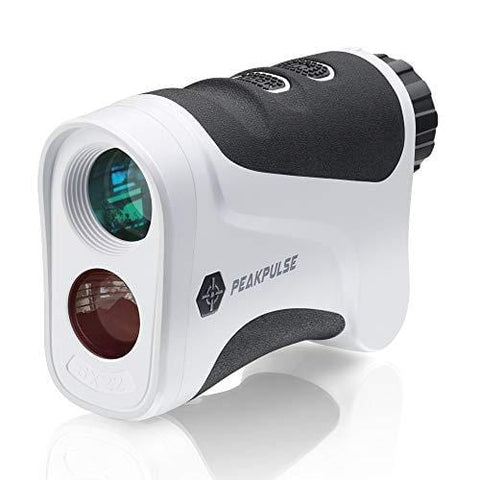 PEAKPULSE 6S Golf Rangefinder, Golf Laser Range Finder with Flag Acquisition Technology, Pulse Vibration,Scan and Fast Focus System, Perfect for Golfers of All Abilities.