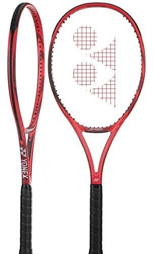 Yonex VCORE 95 16x20 Tennis Racquet (4 5/8" Grip) Strung with Natural String (Best Racket for Control and Comfort)