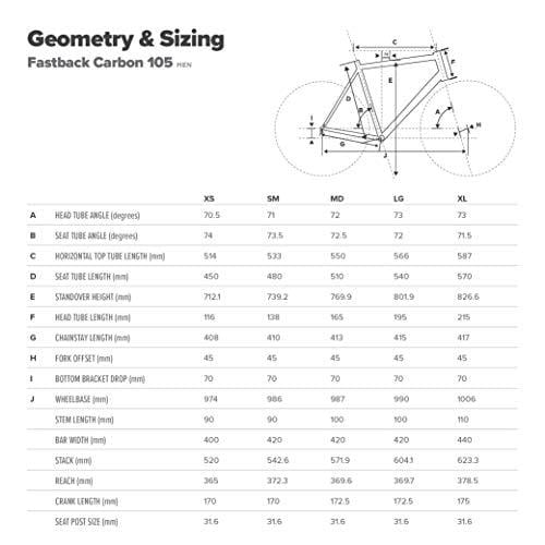 Schwinn Fastback Carbon Road Bike, 51-Centimeter Frame, Matte Black
