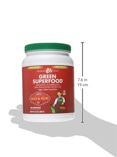 Amazing Grass Green SuperFood Berry, 100 Servings, 28.2 Ounce