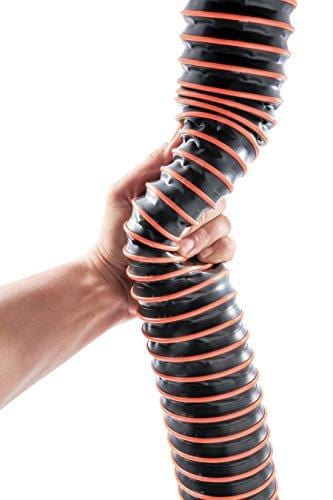 Camco RhinoEXTREME 20ft RV Sewer Hose Kit, Includes Swivel Fitting and Translucent Elbow with 4-In-1 Dump Station Fitting, Crush Resistant, Storage Caps Included - 39867