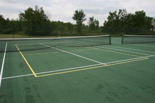 Pickle Ball Heavy Duty Brown Outdoor Net