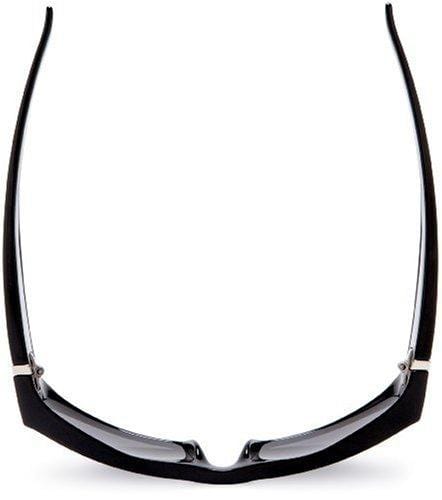 Spy Optic Hielo Polarized Sunglasses,Shiny Black Frame/Grey Lens,one size