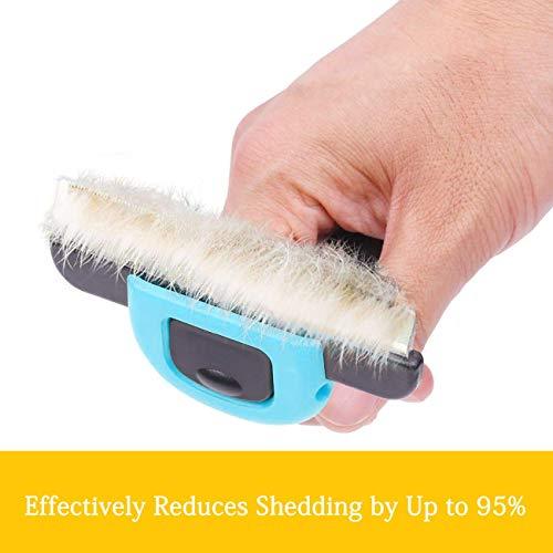 Pet Grooming Brush Effectively Reduces Shedding by Up to 95% Professional Deshedding Tool for Dogs & Cats