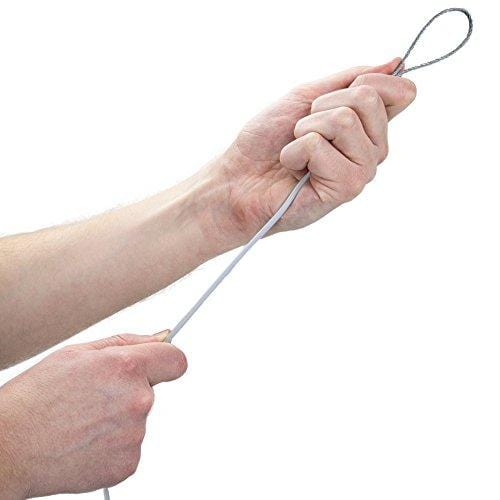 Heavy Duty 47 Ft Replacement Tennis Net Cable - Choose Color! (WHITE)