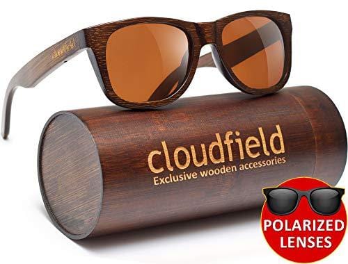 Wood Sunglasses Polarized for Men and Women - Bamboo Wooden