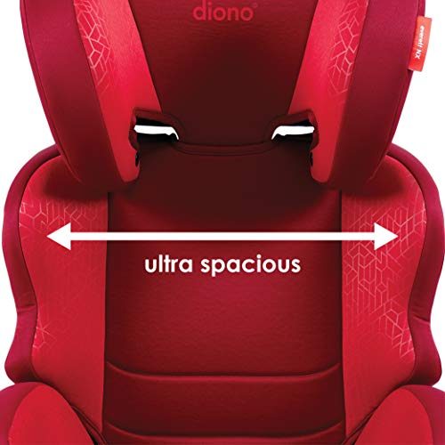 Diono Everett NXT Fix High Back Booster Seat, Red