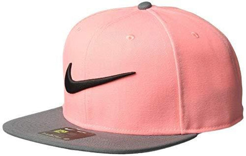 Nike Unisex Pro Cap Swoosh Classic, Pink Gaze/Black/Dark Grey, Misc