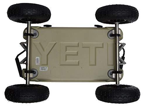 Yeti Cooler 45 Wheel Tire Axle Kit THE HANDLE Accessory Included-NO  COOLER