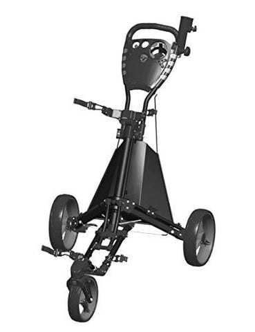 Easy Drive Push Cart, Swiveling Front Wheel - Black/Gray - GCDRIVE-BS