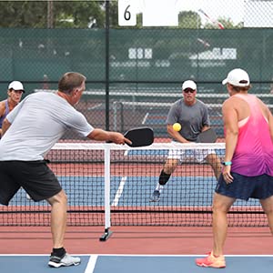 Portable Pickleball Net System – Two Net Options – 22 Foot Regulation Size, or 11 Foot Half Size for Driveway or Backyard – Great for Practice or Family Games – Indoor/Outdoor – Sturdy Carry Bag